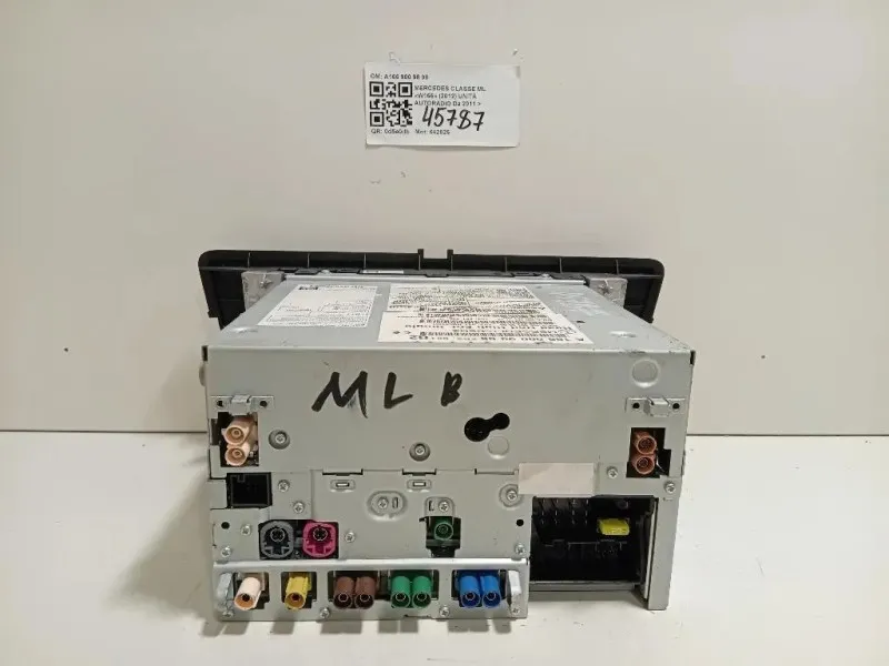 Unità Autoradio A166 900 98 08 NO CODICE SBLOCCO Mercedes Classe ML W166 2012