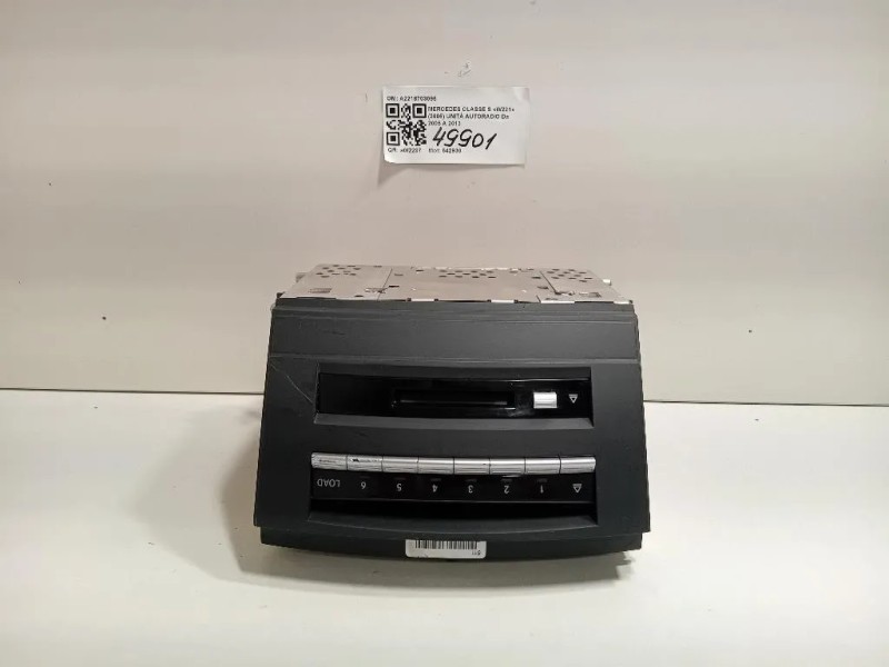 Unità Autoradio A2218703095 Mercedes Classe S W221 2006