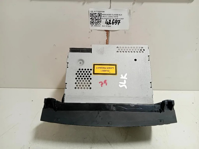 Unità Autoradio A1718200386 Mercedes Classe SLK R171 2004