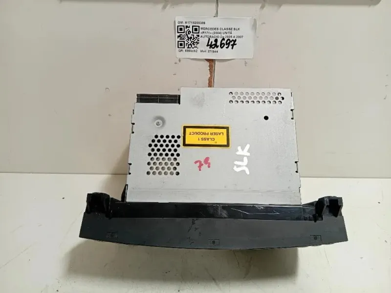 Unità Autoradio A1718200386 Mercedes Classe SLK R171 2004