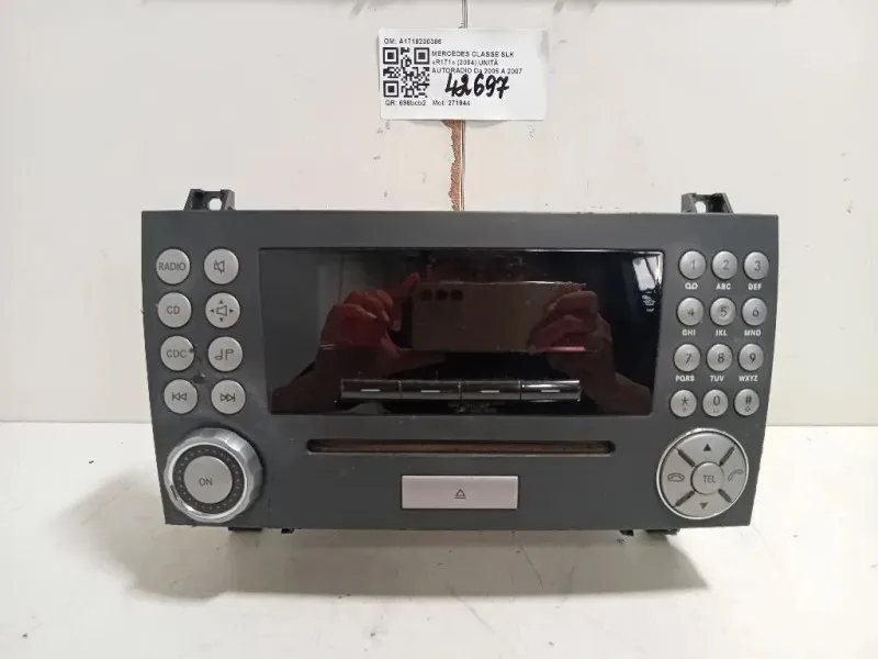Unità Autoradio A1718200386 Mercedes Classe SLK R171 2004