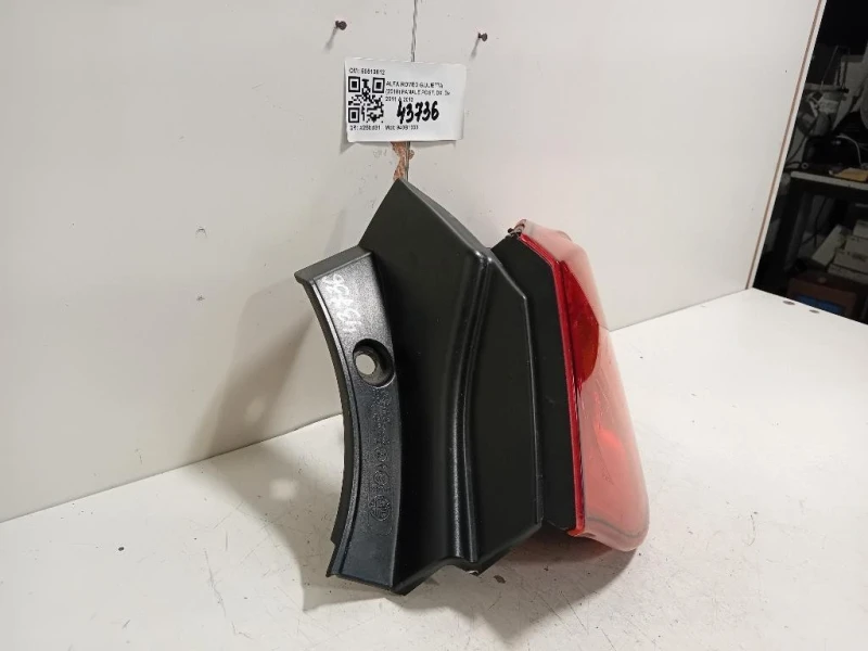 Fanale POST DX 50513612 Alfa Romeo Giulietta 2010