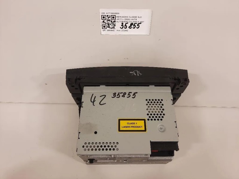 Unità Autoradio A1719000600 Mercedes Classe SLK R171 2004