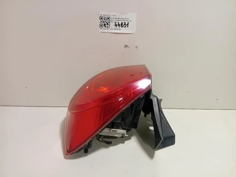 Fanale POST DX 50513612 Alfa Romeo Giulietta 2010
