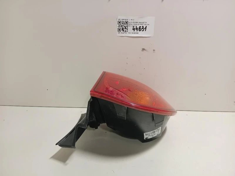 Fanale POST DX 50513612 Alfa Romeo Giulietta 2010