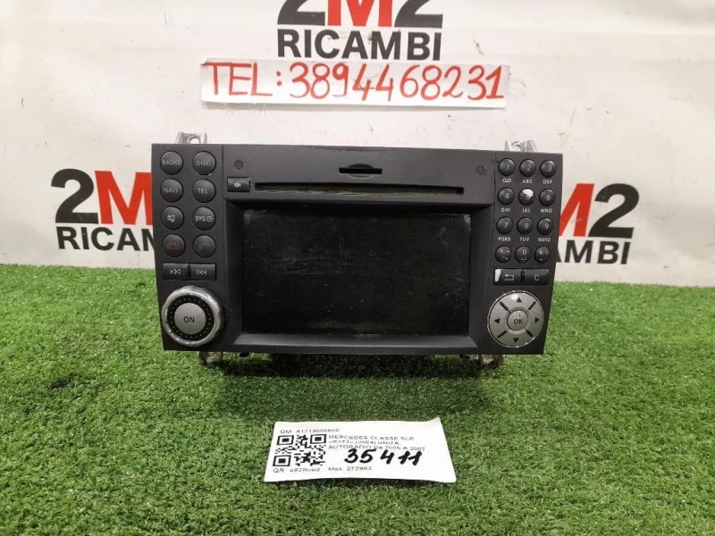 Unità Autoradio A1719000600 Mercedes Classe SLK R171 2008