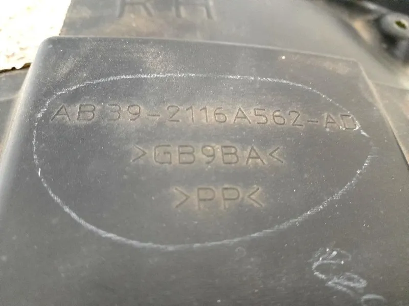 Parasassi Passaruota Interno ANT DX AB392116A562 Ford Ranger IV 2012