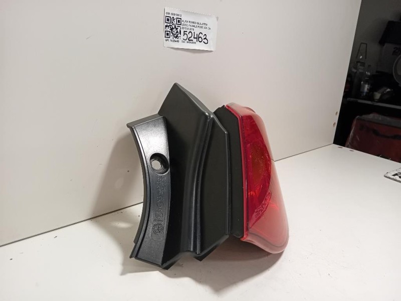 Fanale POST DX 50513612 Alfa Romeo Giulietta 2013