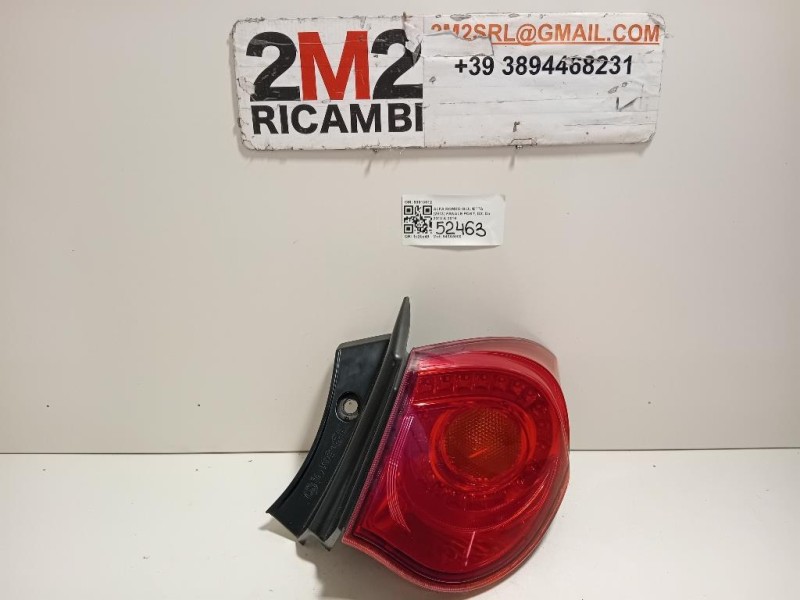 Fanale POST DX 50513612 Alfa Romeo Giulietta 2013