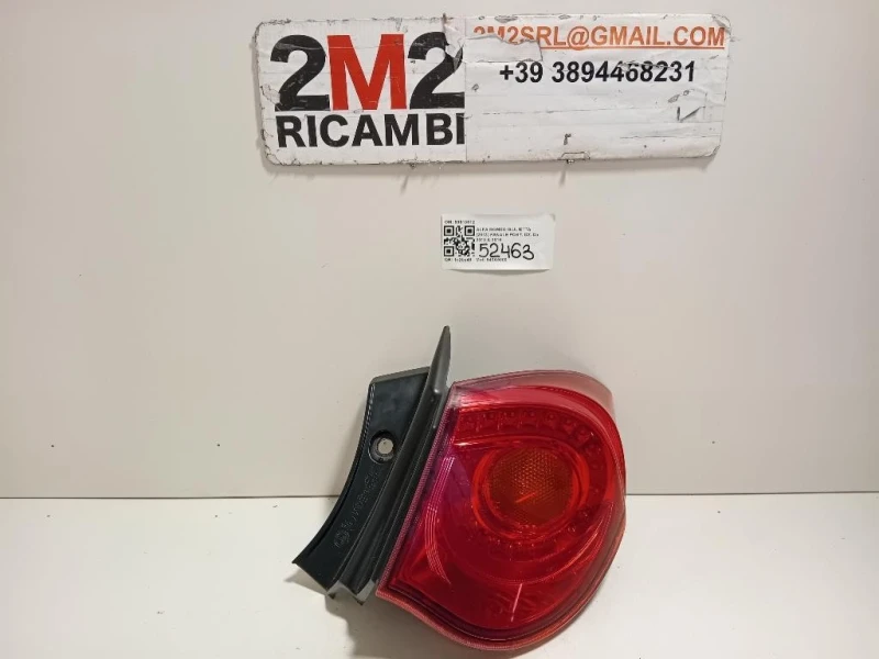 Fanale POST DX 50513612 Alfa Romeo Giulietta 2013