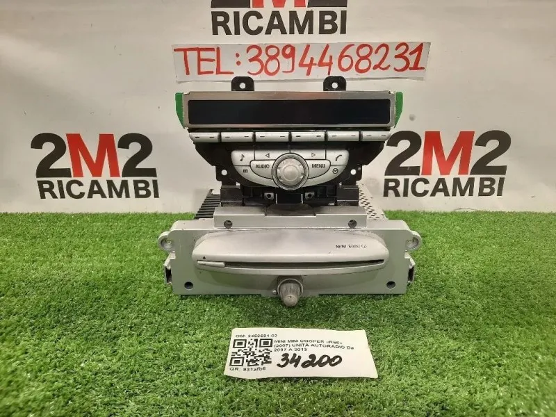 Unità Autoradio 3452681-02 Mini MINI Cooper R56 2007
