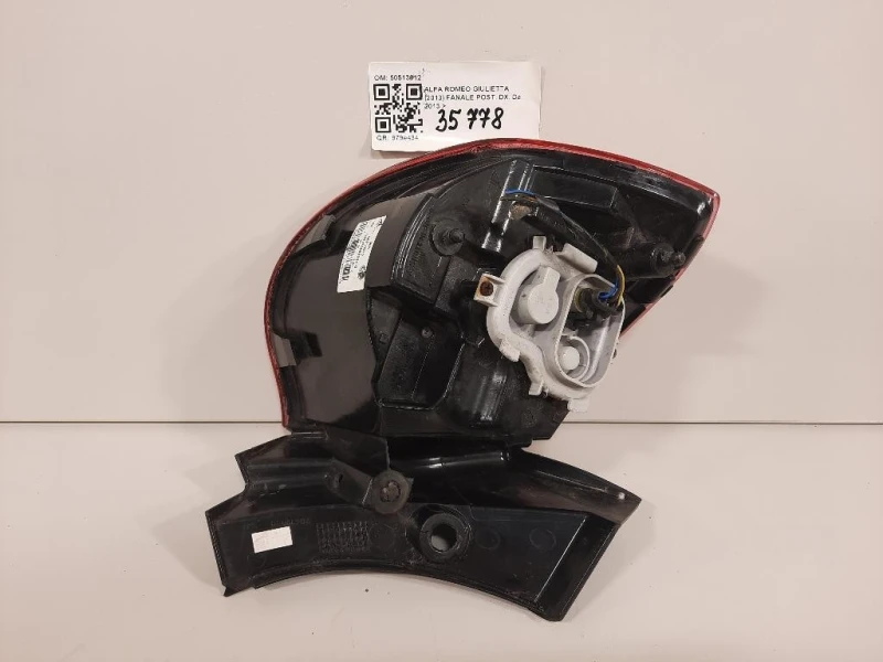 Fanale POST DX 50513612 Alfa Romeo Giulietta 2013