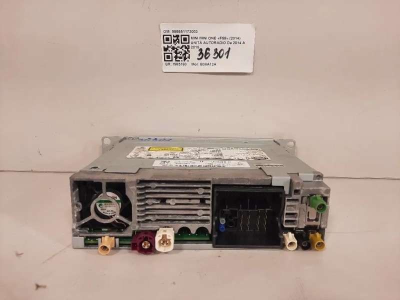 Unità Autoradio 555551173003 Mini MINI ONE F55 2014