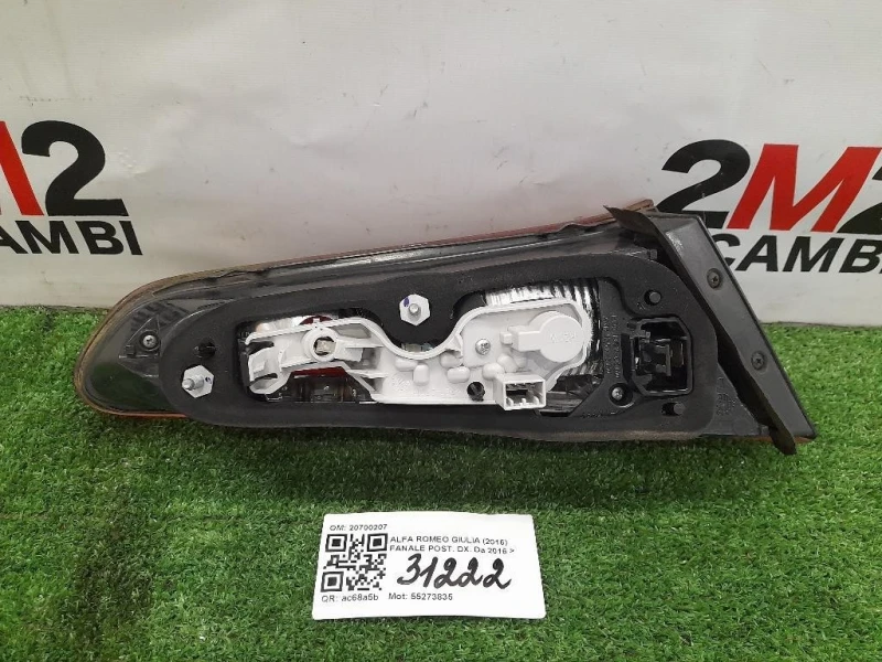 Fanale POST DX 20700207 Alfa Romeo Giulietta 2013