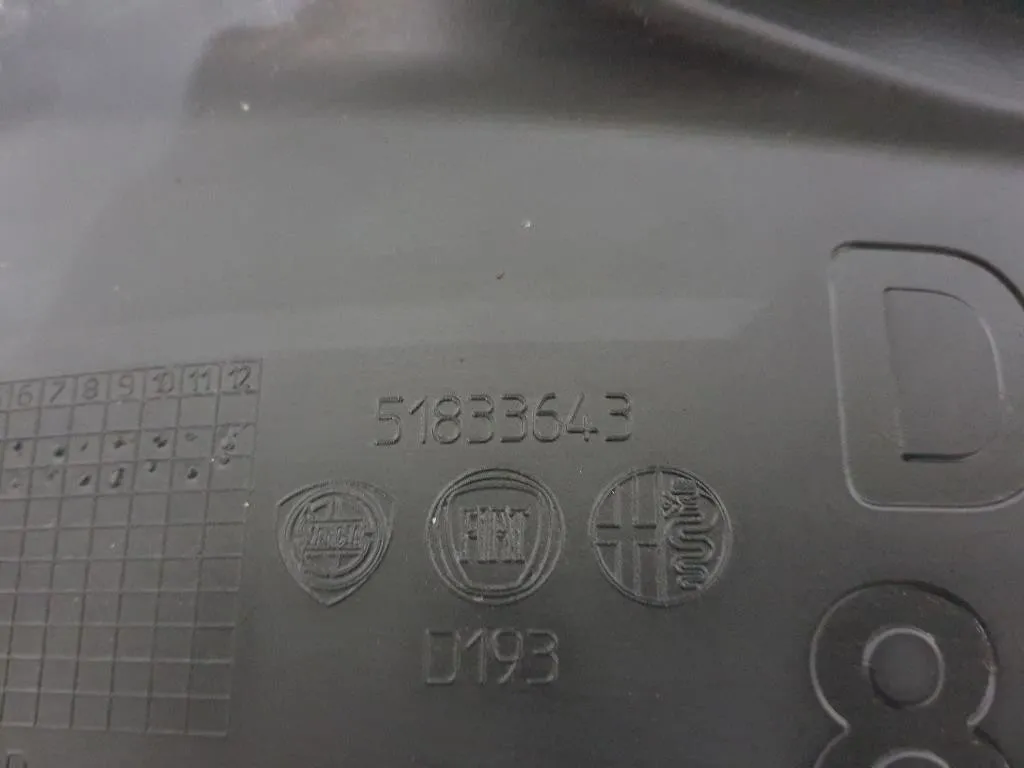 Parasassi Passaruota Interno ANT DX 51833643 Lancia Ypsilon III 2011