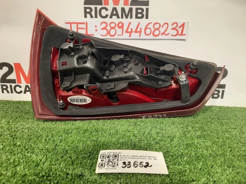 Fanale POST DX 8K0 945 094 Audi A1 8XA Sportback 2012