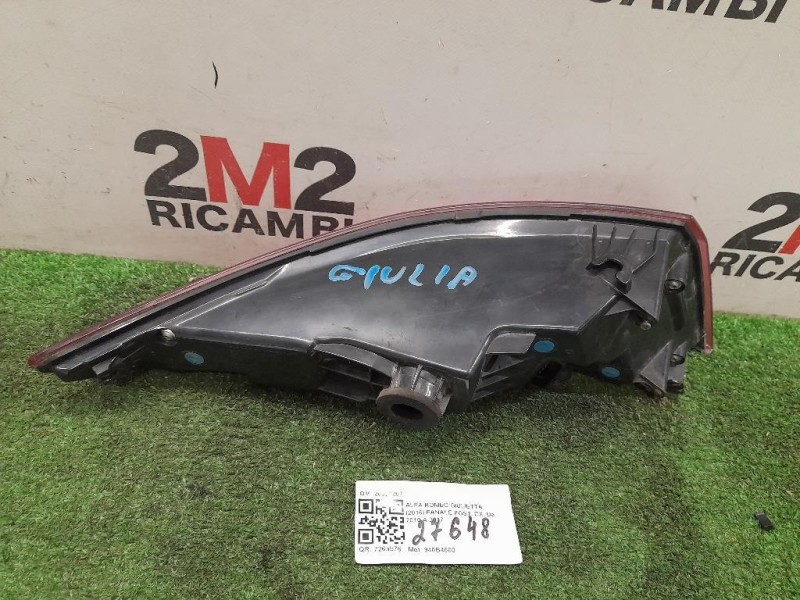 Fanale POST DX 20690207 Alfa Romeo Giulietta 2016