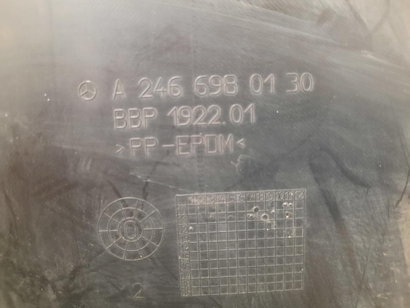 Parasassi Passaruota Interno ANT DX A2466980130 Mercedes Classe B W246 2012