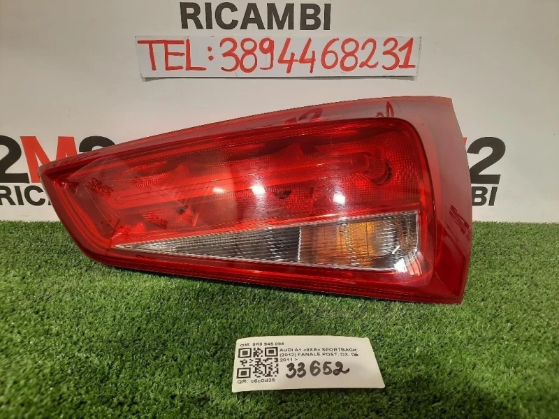 Fanale POST DX 8K0 945 094 Audi A1 8XA Sportback 2012