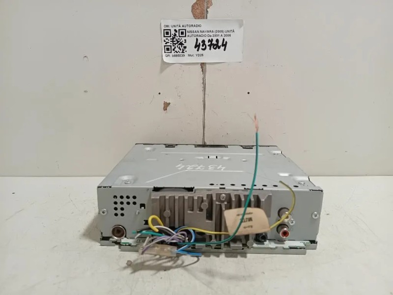 Unità Autoradio UNITÀ AUTORADIO Nissan Navara 2005