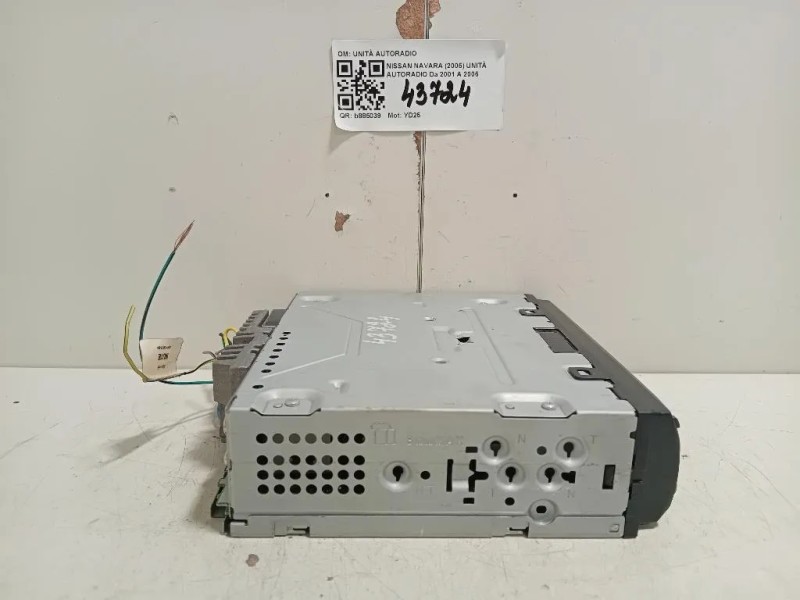 Unità Autoradio UNITÀ AUTORADIO Nissan Navara 2005