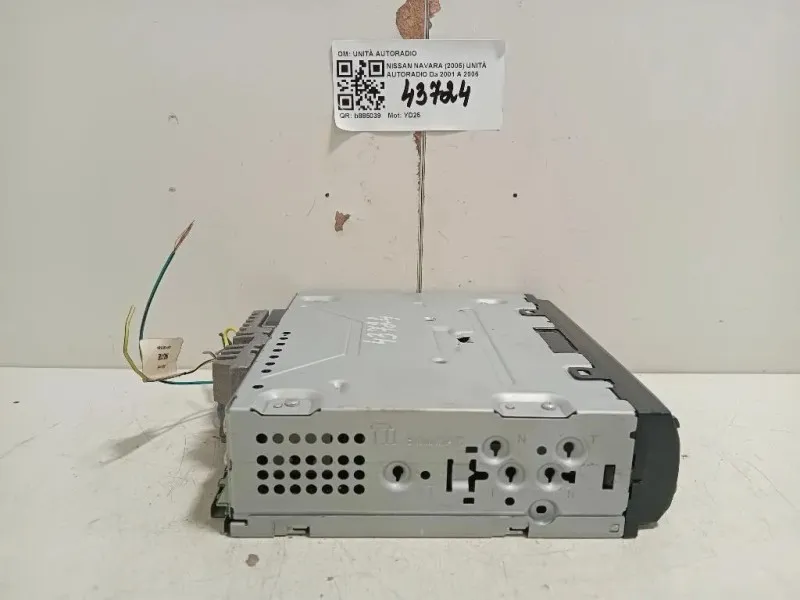 Unità Autoradio UNITÀ AUTORADIO Nissan Navara 2005