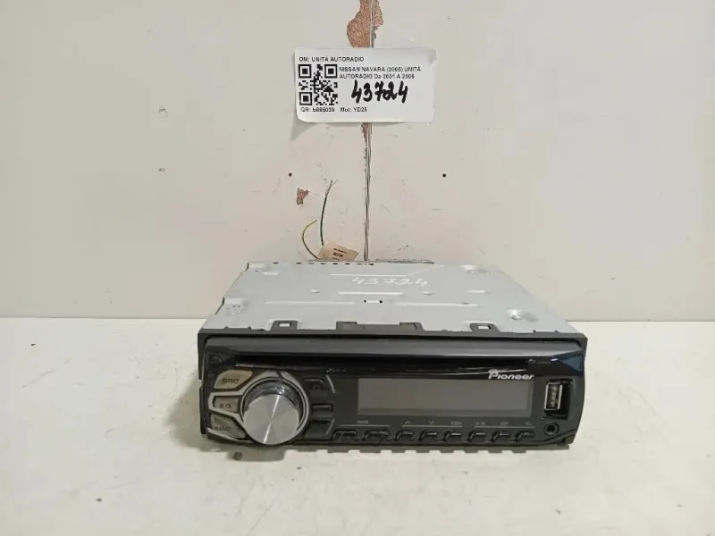 Unità Autoradio UNITÀ AUTORADIO Nissan Navara 2005