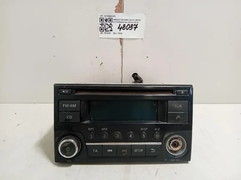 Unità Autoradio 28185BH30D Nissan Navara 2010