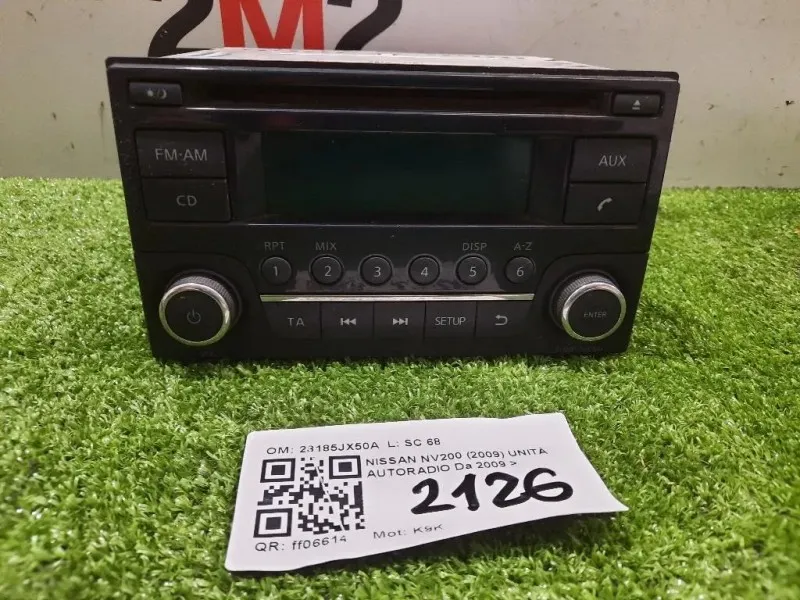 Unità Autoradio 28185JX50A Nissan Nv200 2009