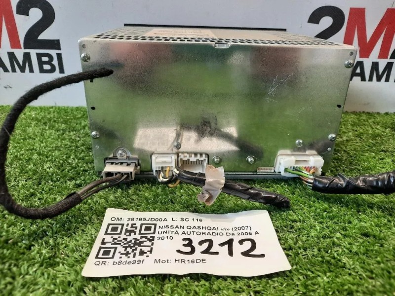 Unità Autoradio 28185JD00A Nissan Qashqai I 2007