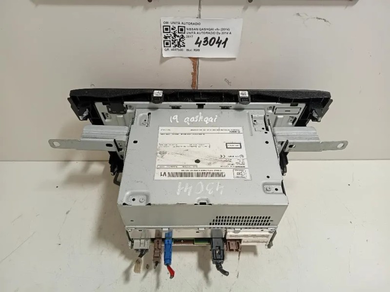 Unità Autoradio UNITÀ AUTORADIO Nissan Qashqai II 2014