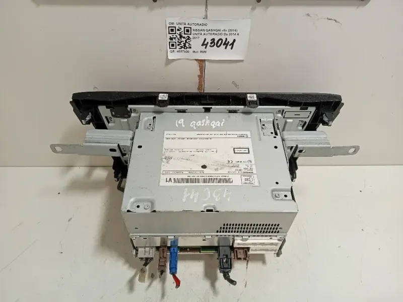 Unità Autoradio UNITÀ AUTORADIO Nissan Qashqai II 2014
