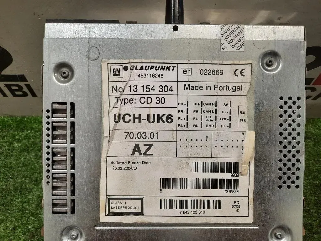 Unità Autoradio 13154304 Opel Astra H 2005