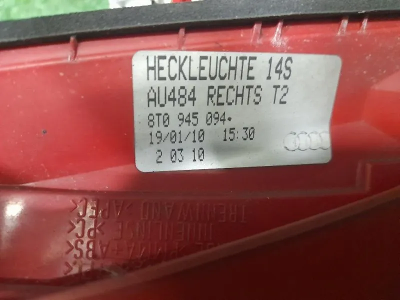 Fanale POST DX 8T0945094 Audi A3 8PA Sportback 2004