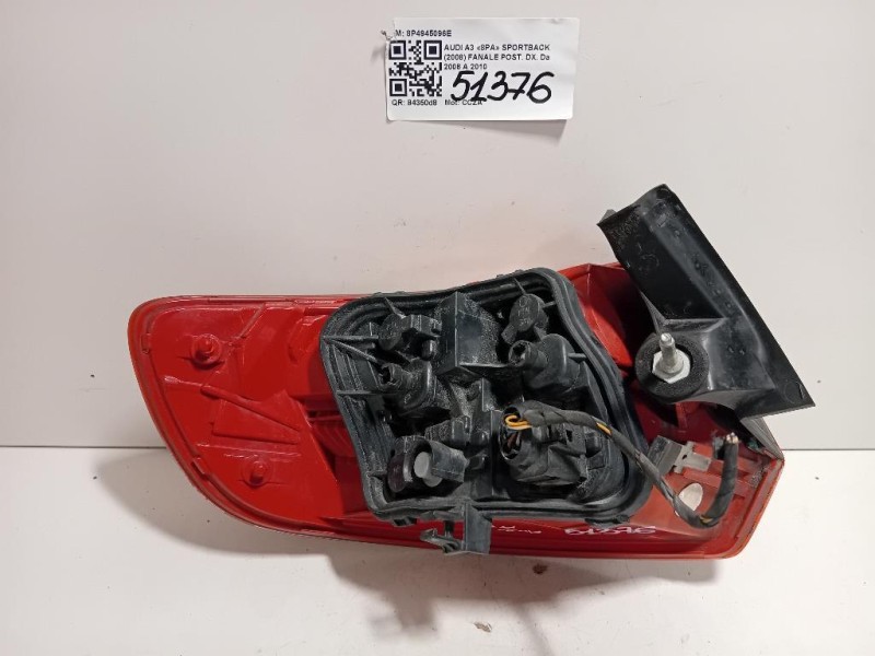 Fanale POST DX 8P4945096E Audi A3 8PA Sportback 2008
