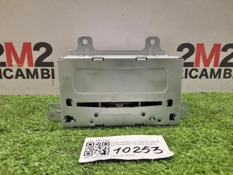 Unità Autoradio 22877394 Opel Astra J 2010