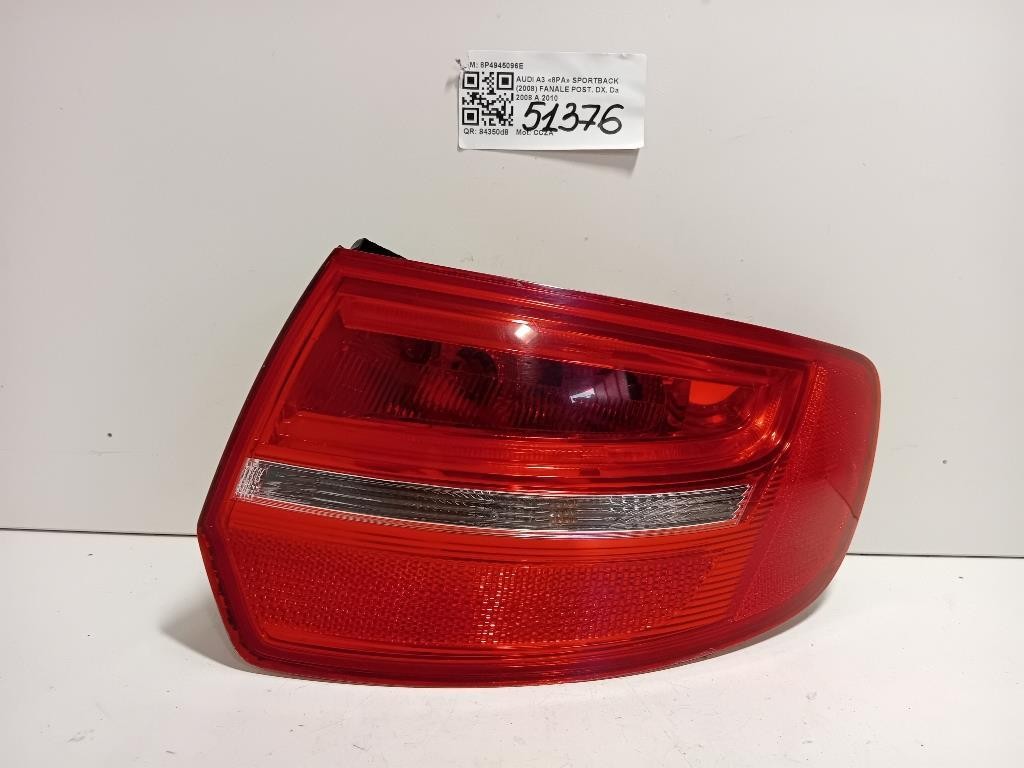 Fanale POST DX 8P4945096E Audi A3 8PA Sportback 2008