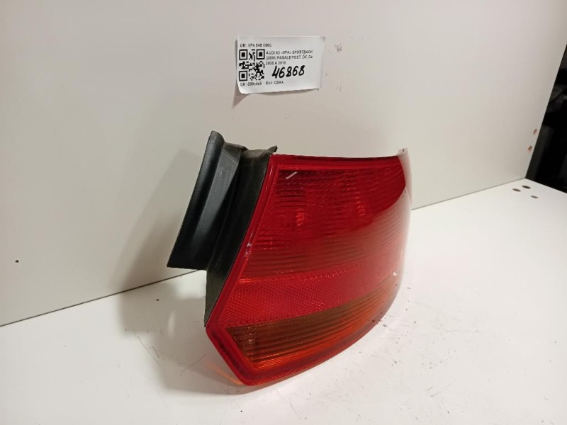 Fanale POST DX 8P4 945 096C Audi A3 8PA Sportback 2008