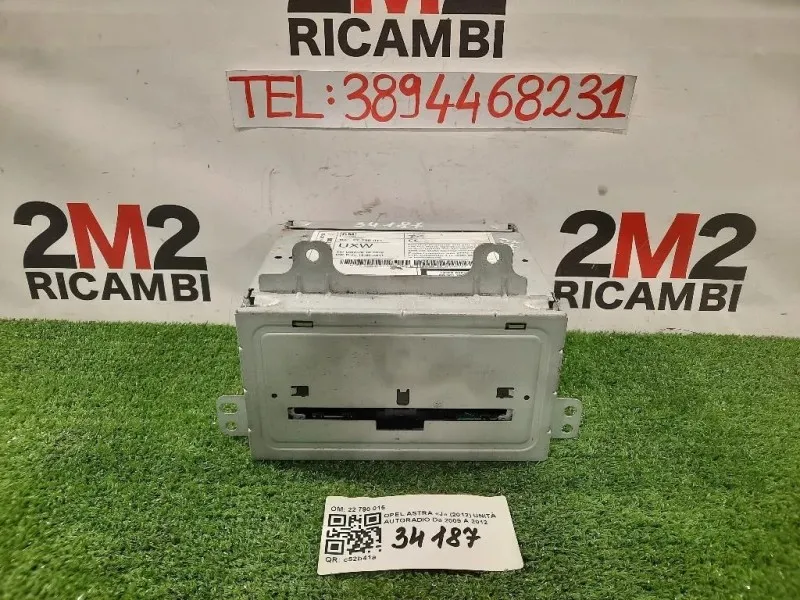 Unità Autoradio 22 790 015 Opel Astra J 2012
