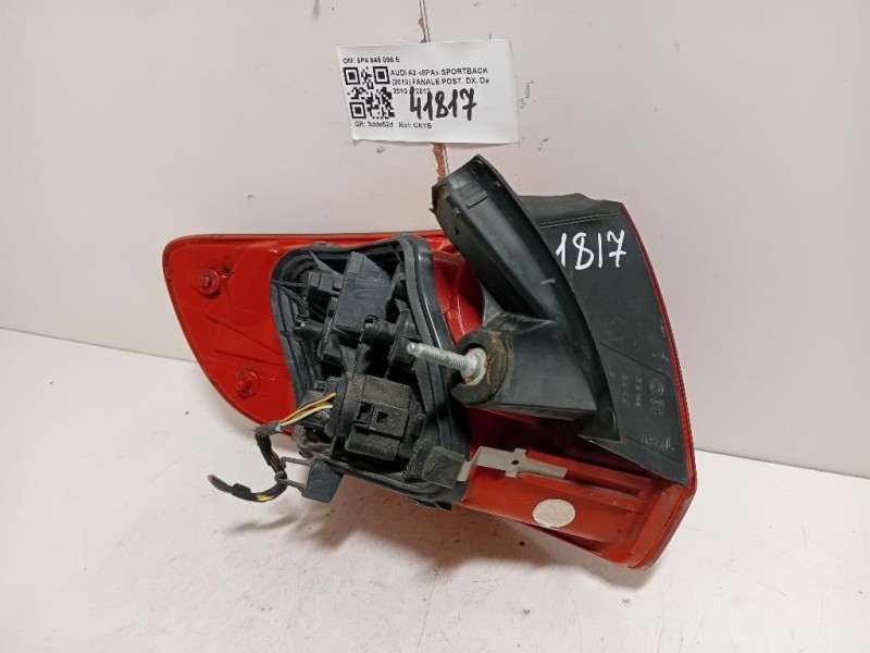 Fanale POST DX 8P4 945 096 E Audi A3 8PA Sportback 2010