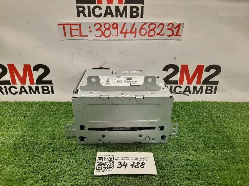 Unità Autoradio 22836293 Opel Astra J 2012