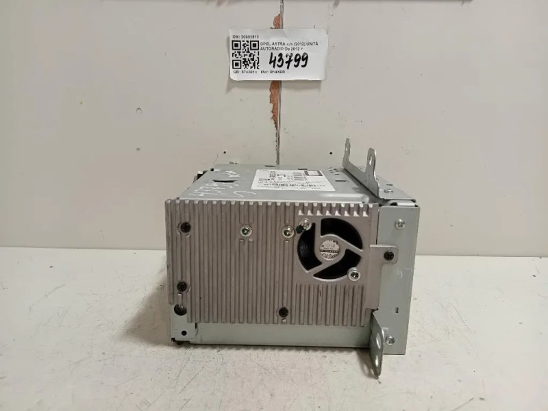Unità Autoradio 20983513 Opel Astra J 2012