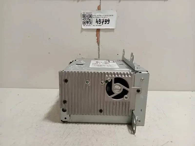 Unità Autoradio 20983513 Opel Astra J 2012