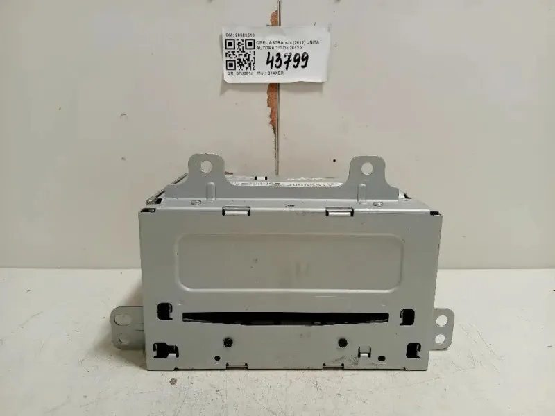 Unità Autoradio 20983513 Opel Astra J 2012
