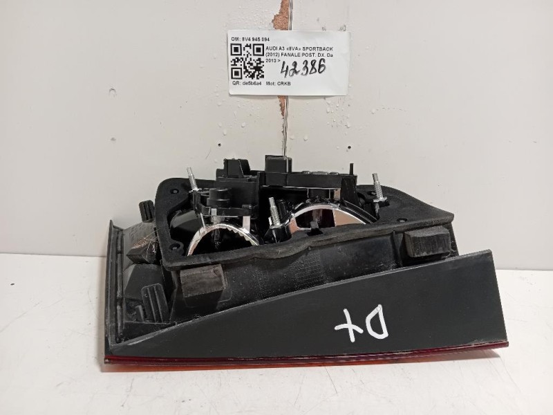 Fanale POST DX 8V4 945 094 Audi A3 8VA Sportback 2012