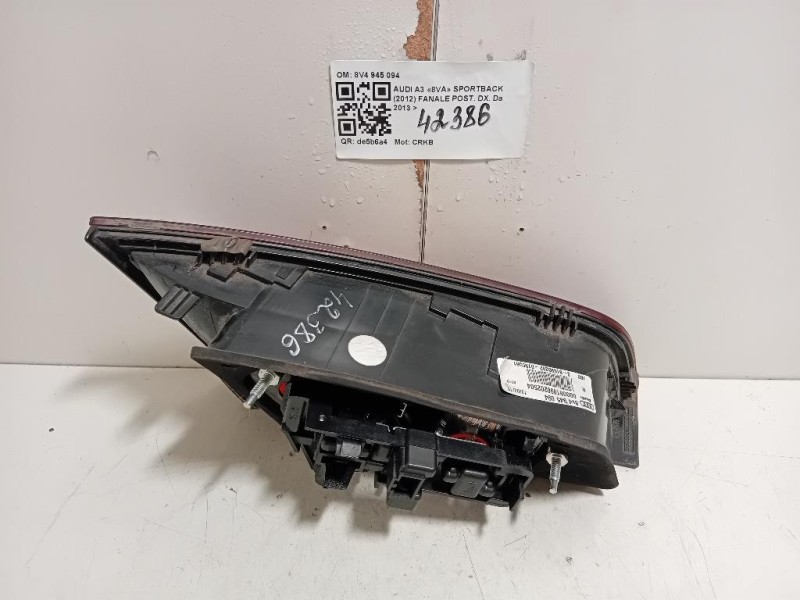 Fanale POST DX 8V4 945 094 Audi A3 8VA Sportback 2012