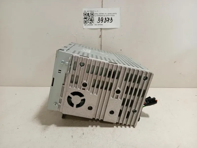 Unità Autoradio 557799431 Opel Astra K 2016