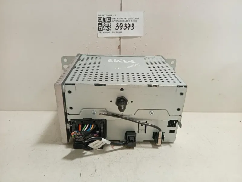 Unità Autoradio 557799431 Opel Astra K 2016