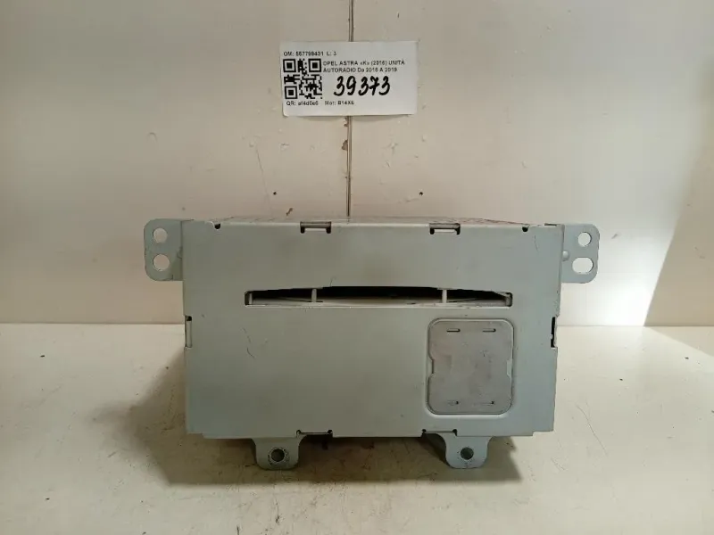 Unità Autoradio 557799431 Opel Astra K 2016