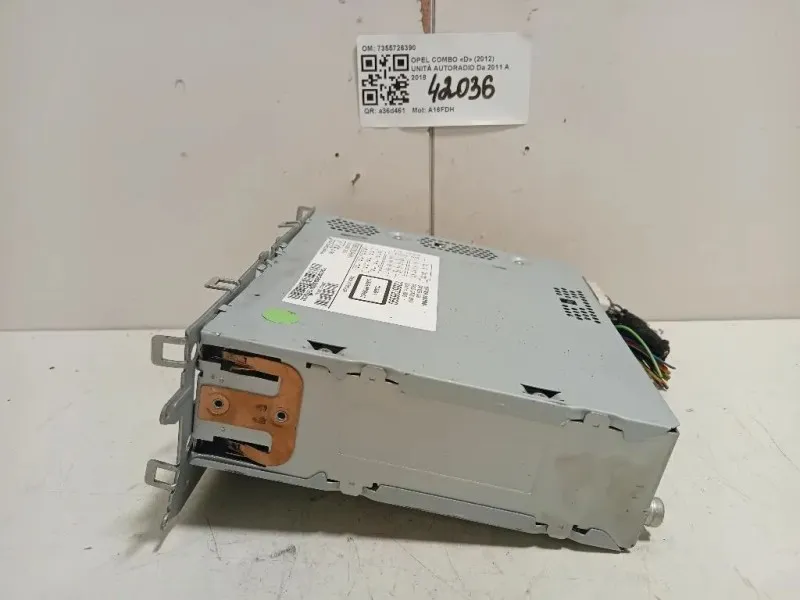 Unità Autoradio 7355726390 Opel Combo D 2012